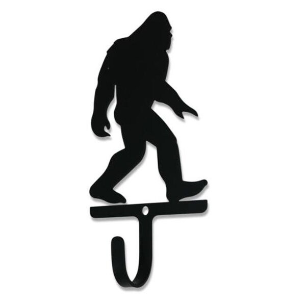 Village Wrought Iron Village Wrought Iron WH-374-S Big Foot Man Wall Hook - Small - WH-374-S