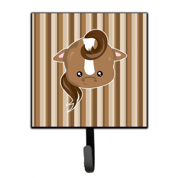Carolines Treasures Horse Face Leash or Key Holder - BB6927SH4