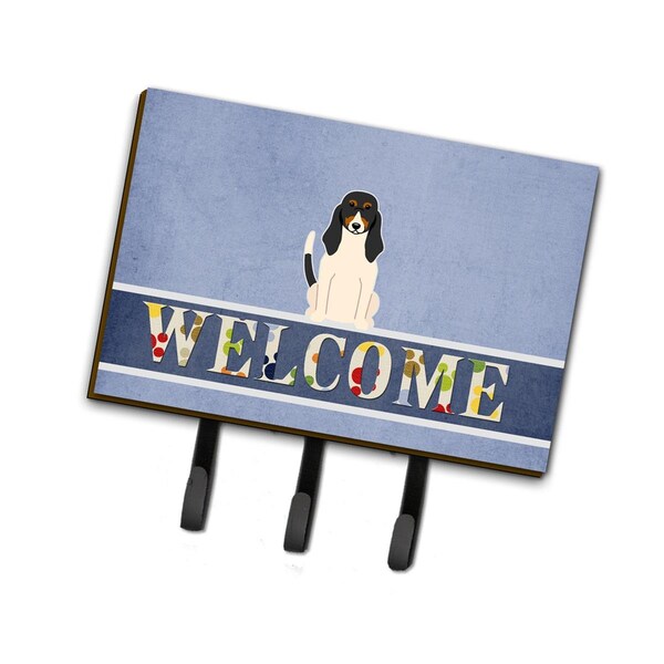 Carolines Treasures Swiss Hound Welcome Leash or Key Holder - BB5625TH68