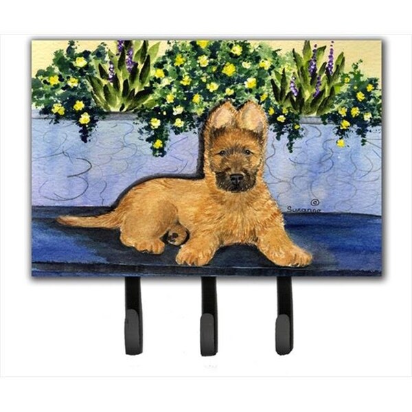 Carolines Treasures Carolines Treasures SS8180TH68 Briard Leash Holder Or Key Hook - SS8180TH68
