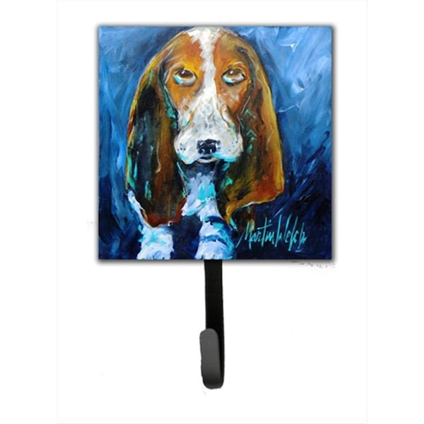 Carolines Treasures Dog - Basset Hound You talkin bout me Leash Or Key Holder - MW1082SH4