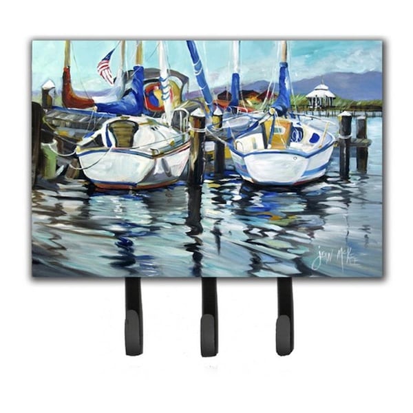 Jensendistributionservices Tourquoise Bay Sailboat Leash & Key Holder - MI1719429