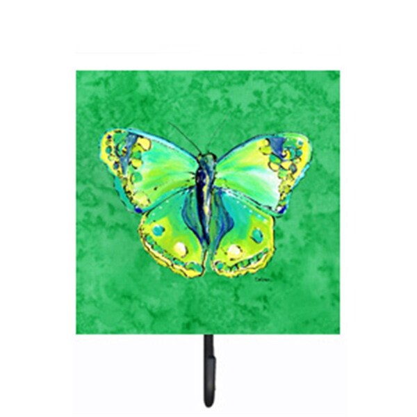 Jensendistributionservices Butterfly Green on Green Leash Or Key Holder - MI1711246
