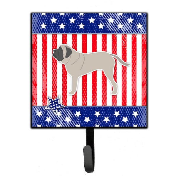 Micasa USA Patriotic English Mastiff Leash or Key Holder - MI221781