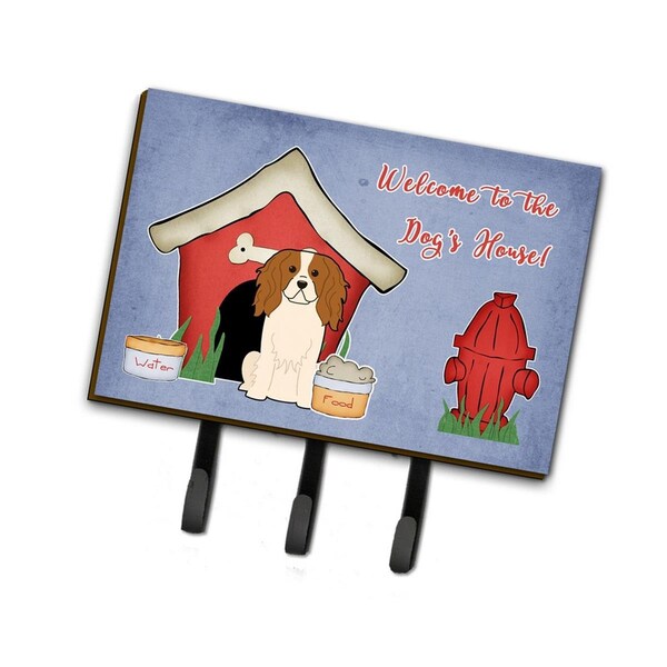 Carolines Treasures Dog House Collection Cavalier Spaniel Leash or Key Holder - BB2812TH68