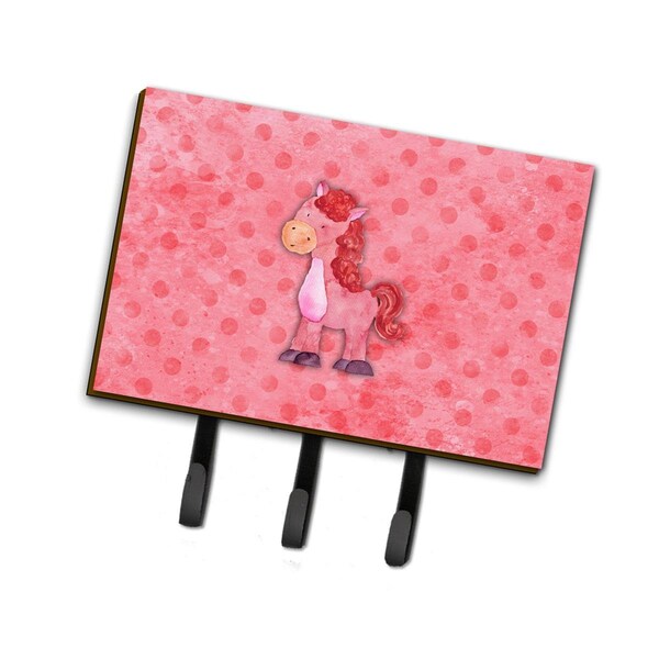 Carolines Treasures Polkadot Horse Watercolor Leash or Key Holder - BB7379TH68