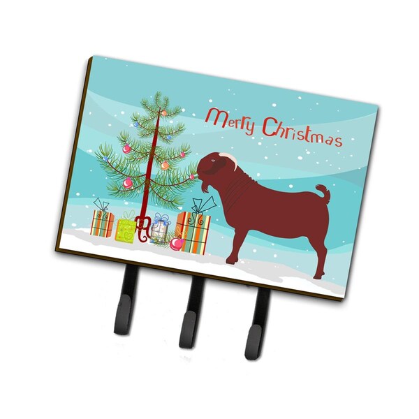 Carolines Treasures Kalahari Red Goat Christmas Leash or Key Holder - BB9258TH68