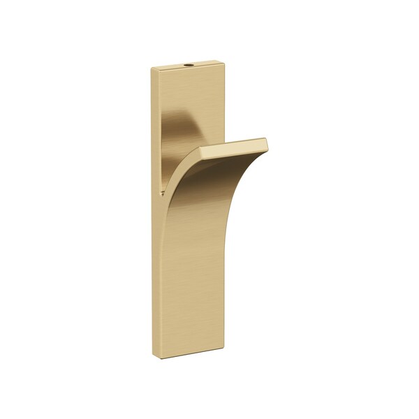 Amerock Apex Contemporary Single Prong Champagne Bronze Wall Hook - HBX37014CZ
