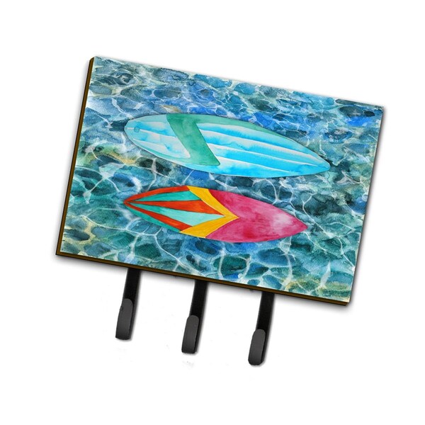 Jensendistributionservices Surf Boards on the Water Leash or Key Holder - MI2087919