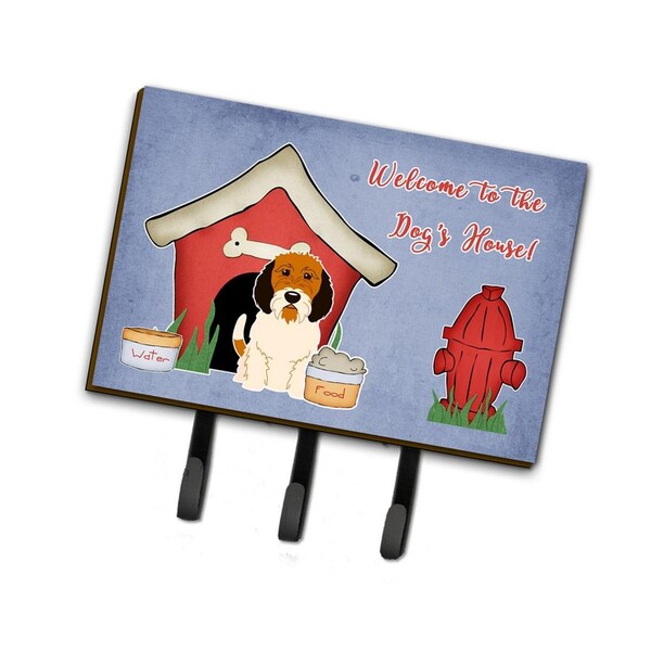 Micasa Dog House Collection Petit Basset Griffon Veenden Leash or Key Holder - MI755177