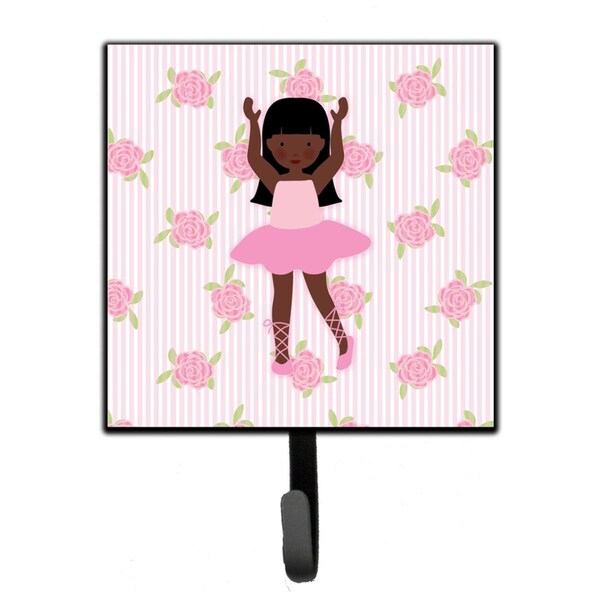 Carolines Treasures Ballerina African American Long Hair Leash or Key Holder - BB5180SH4