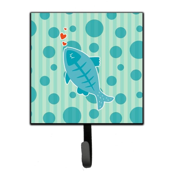 Carolines Treasures Polkadot Fish Leash or Key Holder - BB6756SH4