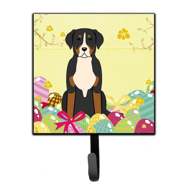 Jensendistributionservices Easter Eggs Greater Swiss Mountain Dog Leash or Key Holder - MI1713574