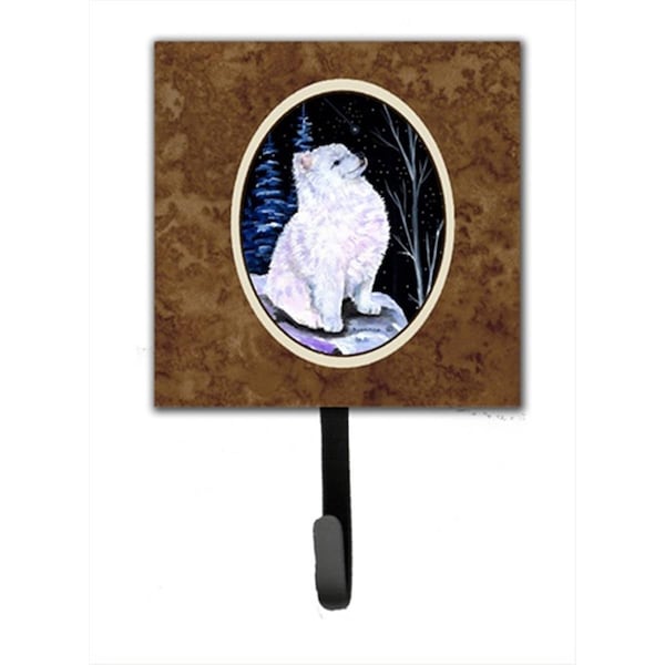 Jensendistributionservices Starry Night American Eskimo Leash Holder Or Key Hook - MI1657244