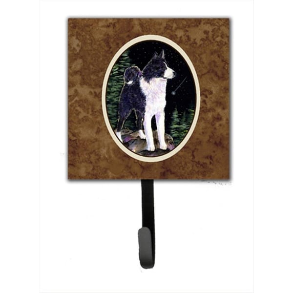 Micasa Starry Night Karelian Bear Dog Leash Holder Or Key Hook - MI718752