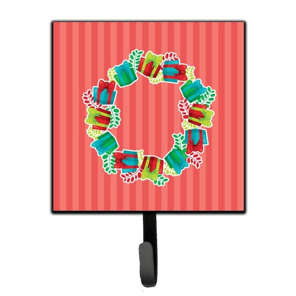 Jensendistributionservices Christmas Wreath Presents Leash or Key Holder - MI2087964