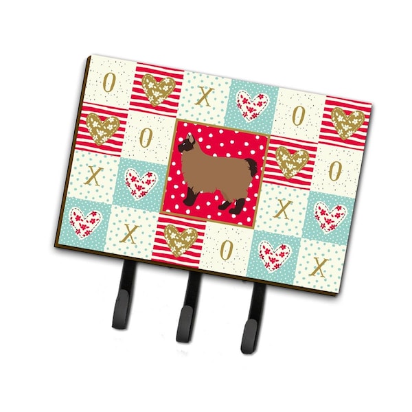 Carolines Treasures 6 x 2 x 9 in. Owyhee Bob No.2 Cat Love Leash or Key Holder - CK5670TH68