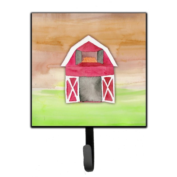 Carolines Treasures Barn Watercolor Leash or Key Holder - BB7409SH4