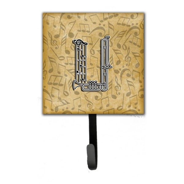 Jensendistributionservices Letter U Musical Instrument Alphabet Leash & Key Holder - MI1658533