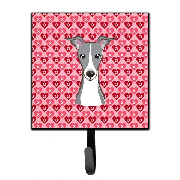 Carolines Treasures Italian Greyhound Hearts Leash or Key Holder - BB5306SH4