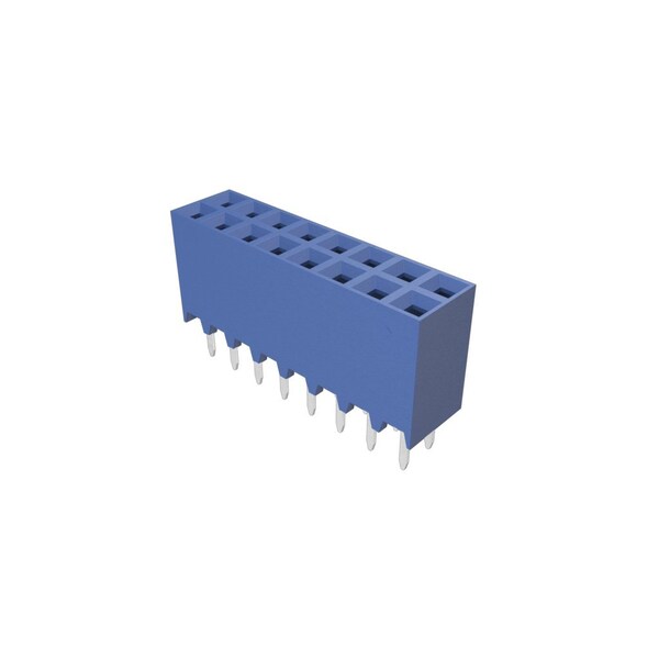 Conectores de placa a placa y de mezanina Fci 16P Dr Pcb Mnt Recpt 2.54 mm X 2.54 mm - 87606-308LF