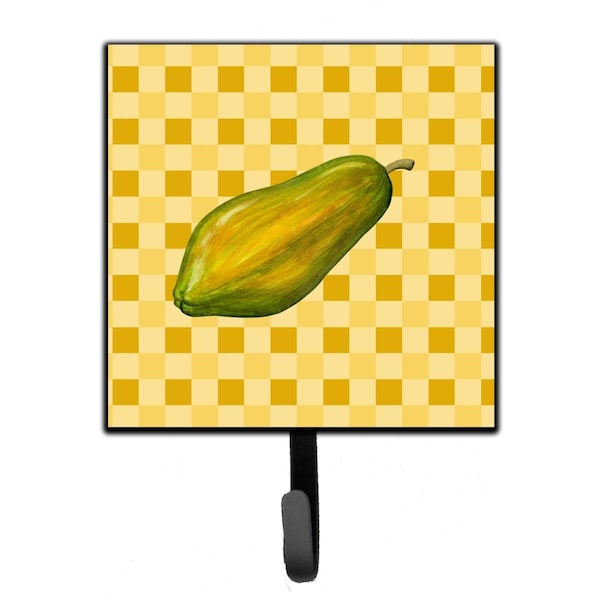 Carolines Treasures Whole Papaya on Basketweave Leash or Key Holder - BB7241SH4