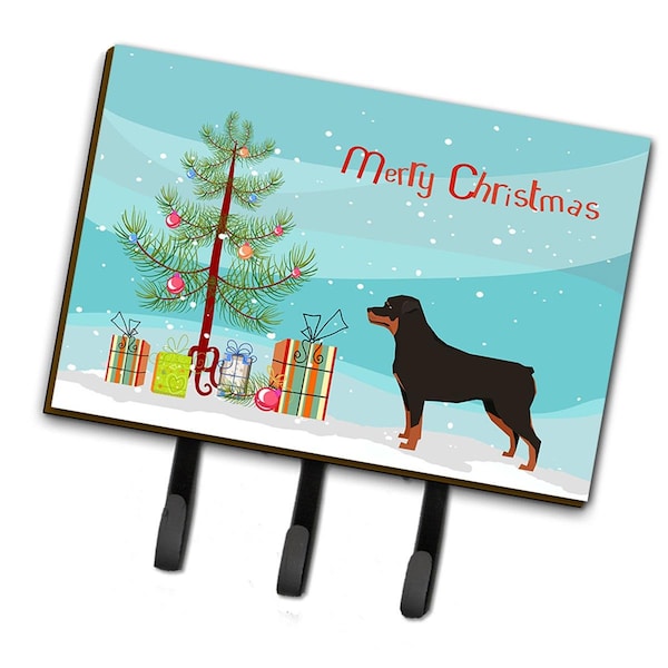 Carolines Treasures Rottweiler Christmas Tree Leash or Key Holder - CK3558TH68