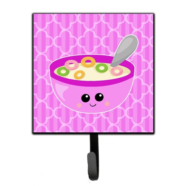 Carolines Treasures Pink Bowl of Cereal Leash or Key Holder - BB7163SH4