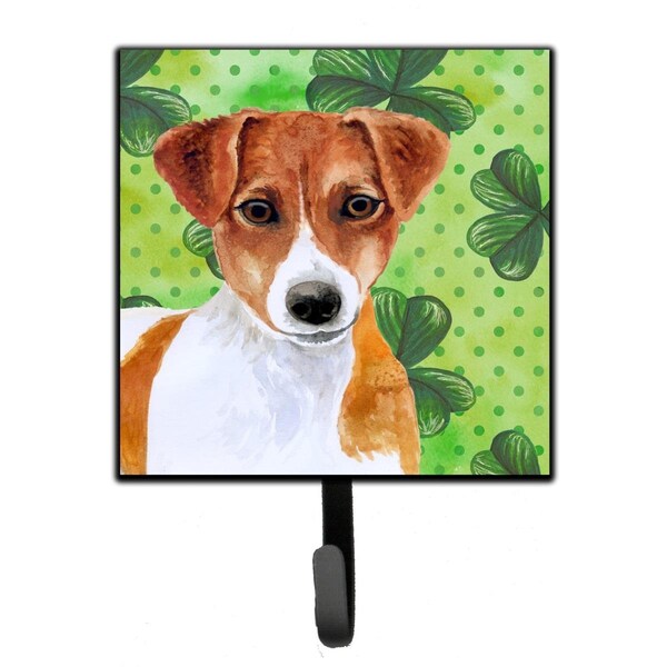 Carolines Treasures Jack Russell Terrier St Patricks Leash or Key Holder - BB9863SH4