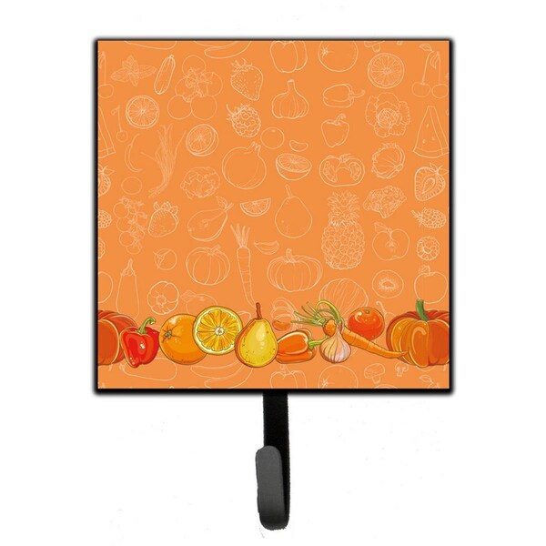 Jensendistributionservices Fruits & Vegetables in Orange Leash or Key Holder - MI1707791