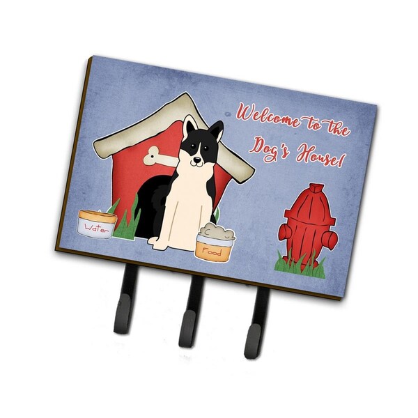 Carolines Treasures Dog House Collection Russo-European Laika Spitz Leash or Key Holder - BB2783TH68