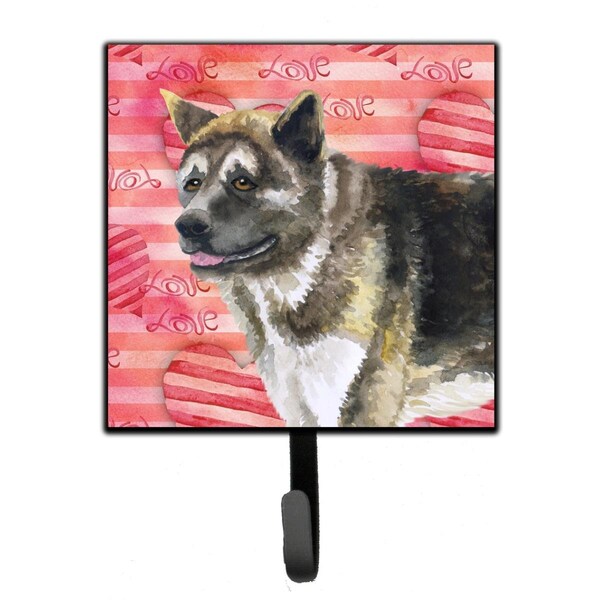 Carolines Treasures American Akita Love Leash or Key Holder - BB9756SH4
