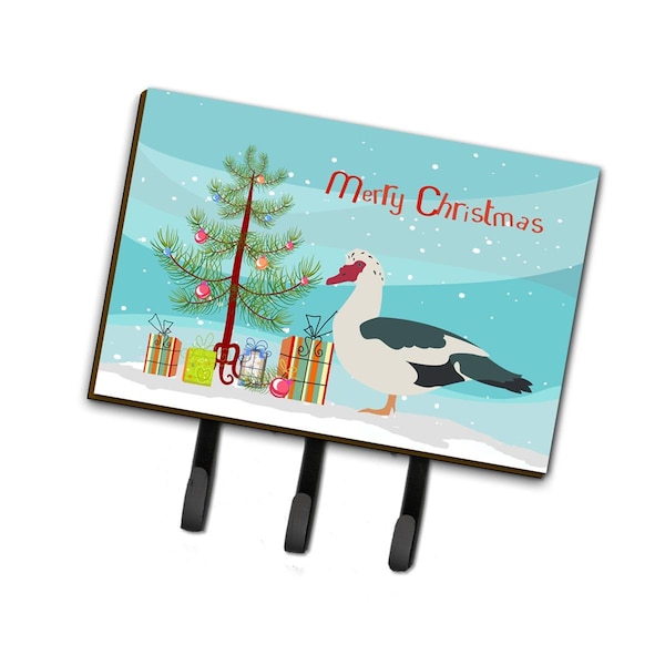 Carolines Treasures Muscovy Duck Christmas Leash or Key Holder - BB9231TH68
