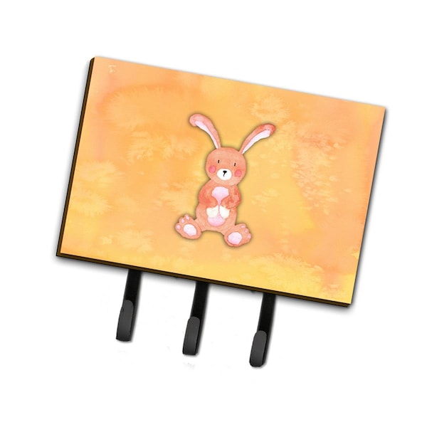 Jensendistributionservices Rabbit Watercolor Leash or Key Holder - MI1719207