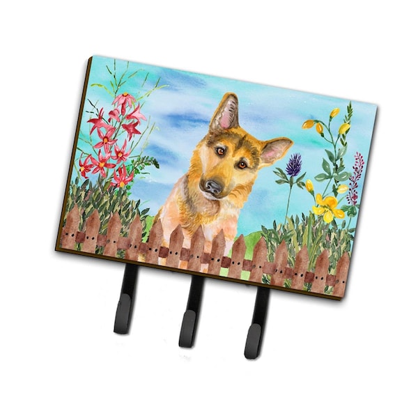 Jensendistributionservices German Shepherd No.2 Spring Leash or Key Holder - MI1706850