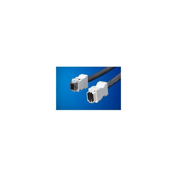 Ensamblaje de carcasa de clavija de conexión de robot compacto Molex 50 contactos - 512345011