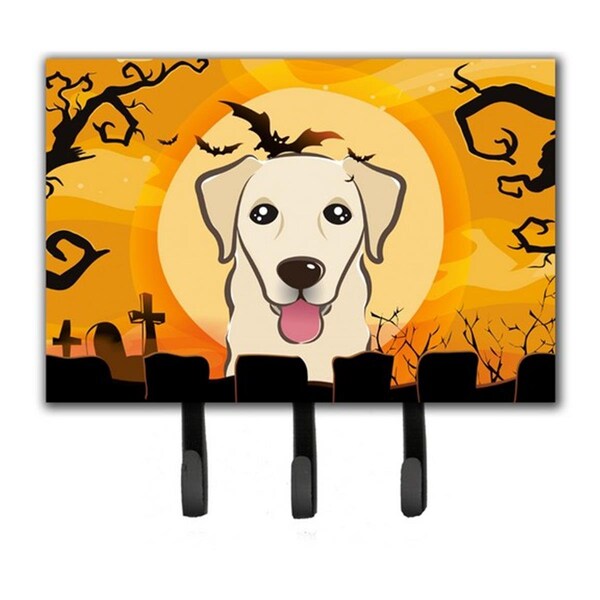 Jensendistributionservices Halloween Golden Retriever Leash & Key Holder - MI1721051