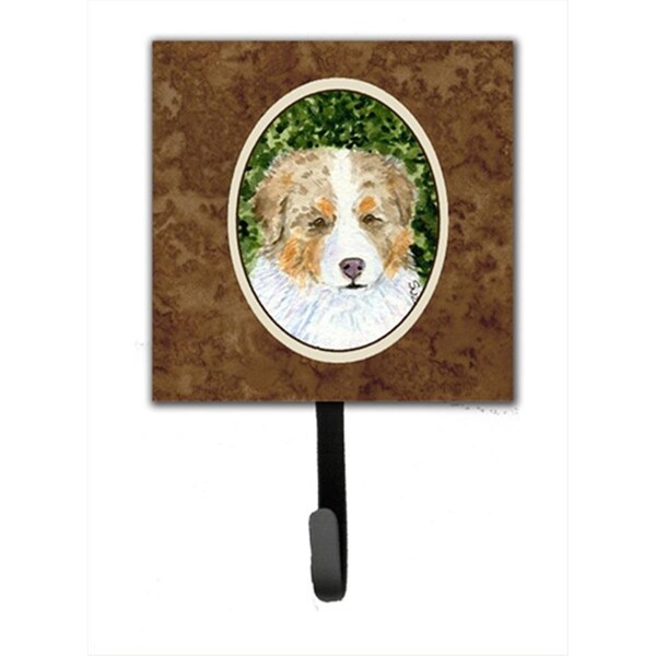 Jensendistributionservices 4.25 x 6 in. Australian Shepherd Leash Or Key Hook - MI1713250