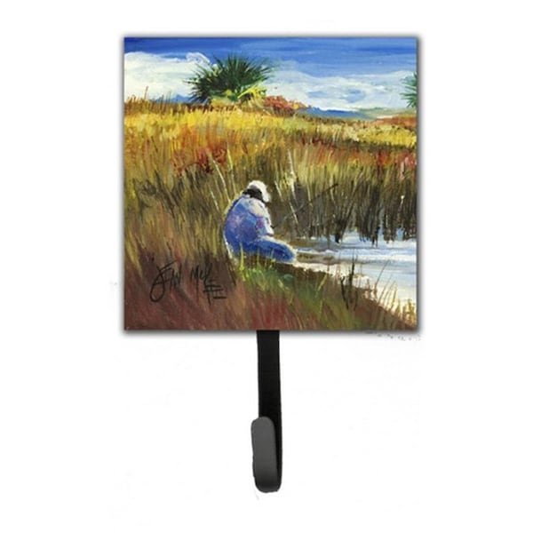 Jensendistributionservices Fishing On The Bank Leash & Key Holder - MI1719441