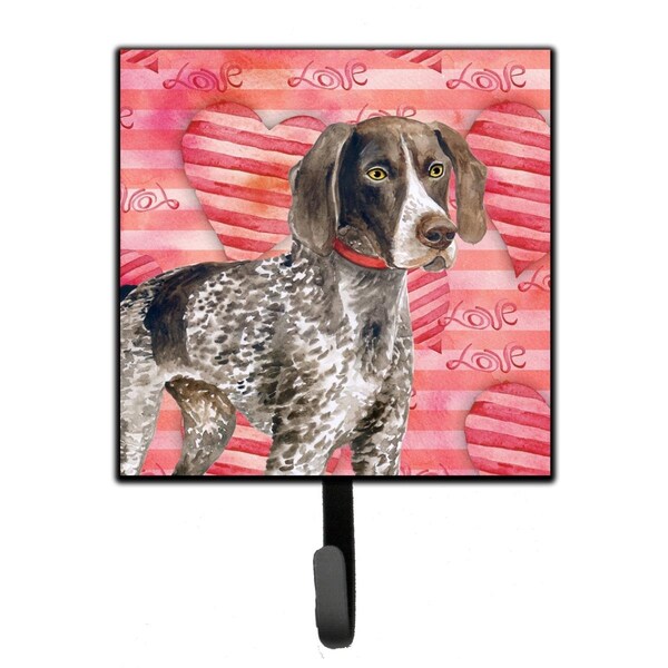 Jensendistributionservices German Shorthaired Pointer Love Leash or Key Holder - MI1710136
