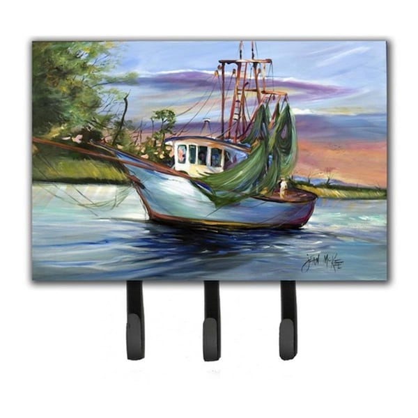 Jensendistributionservices Jeannie Shrimp Boat Leash & Key Holder - MI1719782