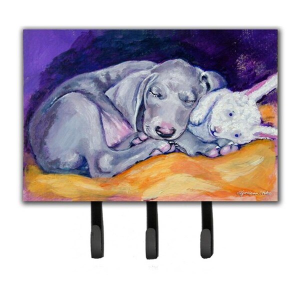 Jensendistributionservices Weimaraner Snuggle Bunny Leash & Key Holder - MI2088661