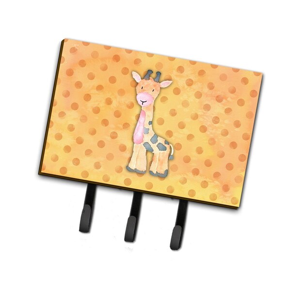 Jensendistributionservices Polkadot Griaffe Watercolor Leash or Key Holder - MI1714400