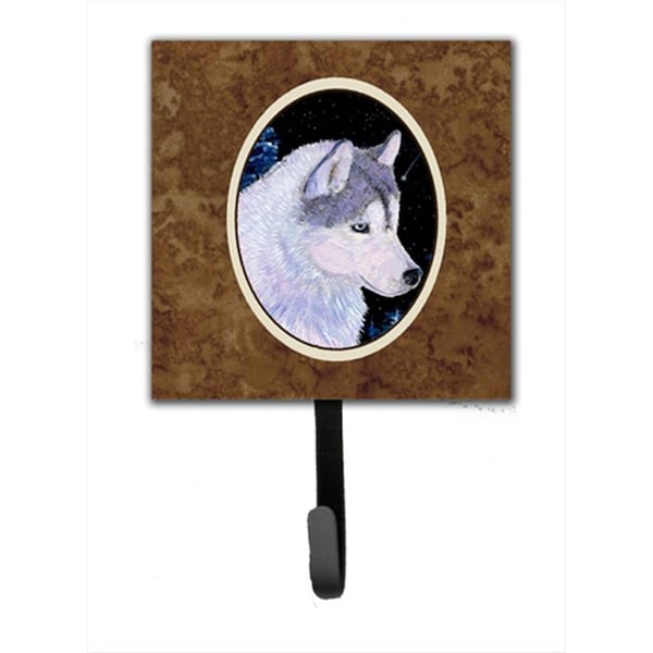 Jensendistributionservices 4.25 x 6 in. Siberian Husky Leash Or Key Hook - MI1656065