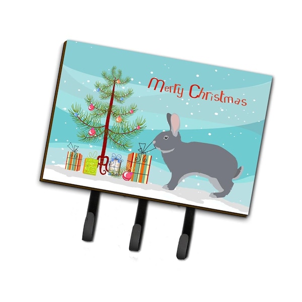 Carolines Treasures Giant Chinchilla Rabbit Christmas Leash or Key Holder - BB9333TH68
