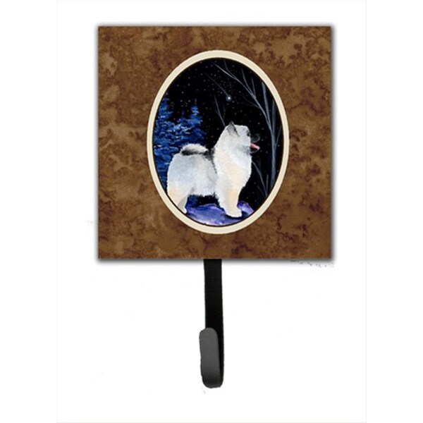 Jensendistributionservices Starry Night Keeshond Leash Holder Or Key Hook - MI1712499