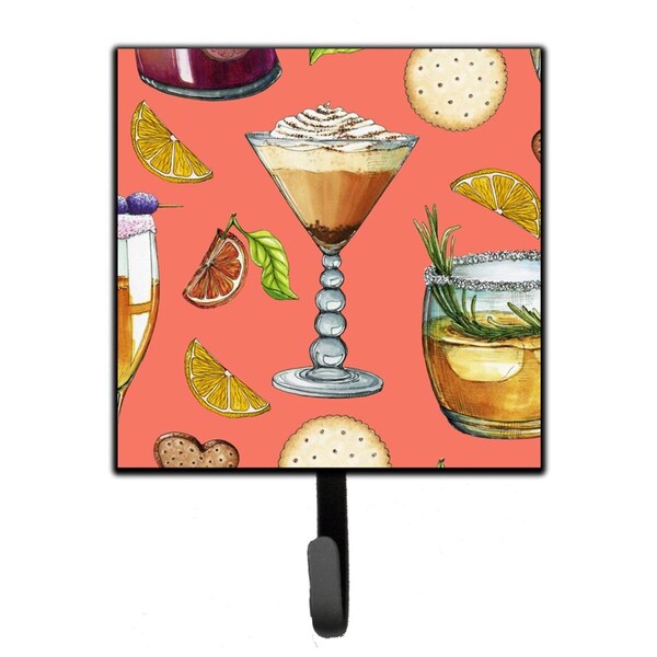 Carolines Treasures Drinks and Cocktails Salmon Leash or Key Holder - BB5201SH4