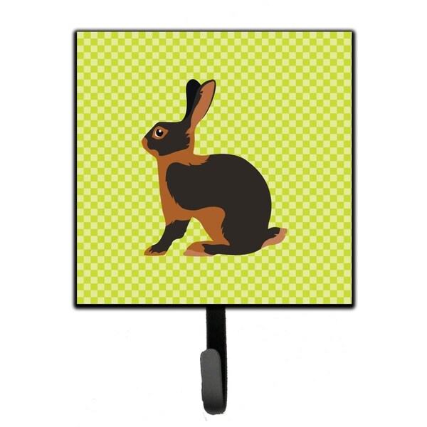 Carolines Treasures Tan Rabbit Green Leash or Key Holder - BB7789SH4