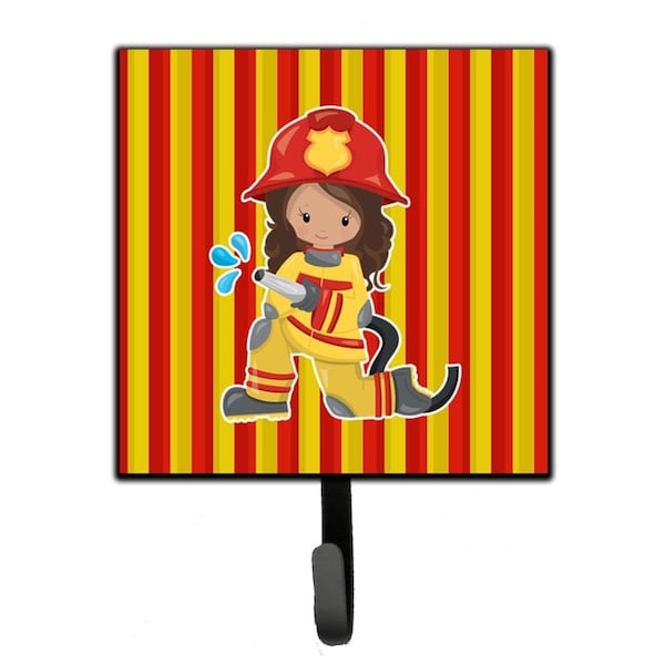 Carolines Treasures Fireman Girl Leash or Key Holder - BB7001SH4