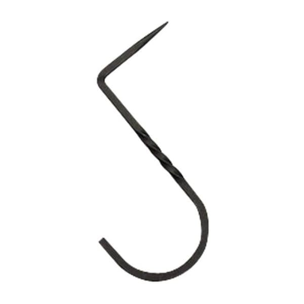 Village Wrought Iron Village Wrought Iron WH-SQ-D-B Square Drive in wall hook - WH-SQ-D-B